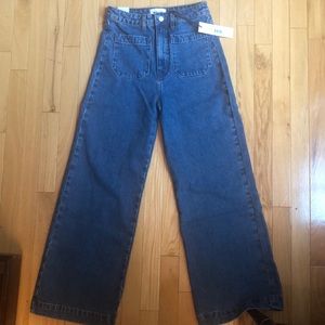 Rolla’s High Rise Wide Leg Jeans